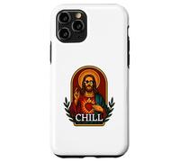 Sacro Cuore Gesù Cristo Chill Art Preghiera Icon Tee Custodia per iPhone 11 Pro