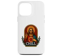 Sacro Cuore Gesù Cristo Chill Art Preghiera Icon Tee Custodia per iPhone 13 Pro Max