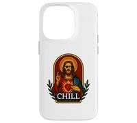 Sacro Cuore Gesù Cristo Chill Art Preghiera Icon Tee Custodia per iPhone 14 Pro