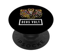 Sacro Romano Cattolico Impero Doppia Testa Aquila Cresta PopSockets PopGrip Adesivo