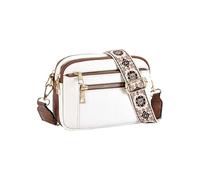 Sacs Hobo pour femmes, sacs à main bandoulière | Sac à main en cuir PU multi-poches avec sangle réglable, grand sac fourre-tout élégant pour shopping, voyage, bureau, usage quotidien, bianco,