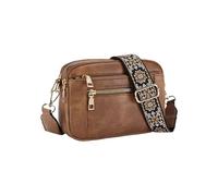 Sacs Hobo pour femmes, sacs à main bandoulière | Sac à main en cuir PU multi-poches avec sangle réglable, grand sac fourre-tout élégant pour shopping, voyage, bureau, usage quotidien, marrone,