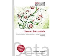 Sacvan Bercovitch: American Studies, Sir George Williams College, Concordia University