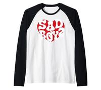 Sad Boyz Regional Mexicans Broken Heart Black Maglia con Maniche Raglan