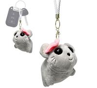 Sad Hamster Peluche Triste,Triste Criceto, Portachiavi Con Triste Criceto,Sad Hamster Peluche,Peluche Criceto Carino Suono Violino Incorporato,Peluche Criceto Carino per Bambini Regali per Adulti
