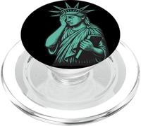 Sad Statue Of Liberty PopSockets PopGrip per MagSafe