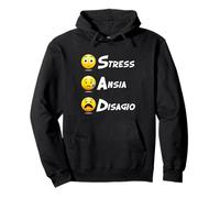 SAD - Stress Ansia e Disagio Felpa con Cappuccio