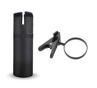 Saddgo Grande capacità Supporto per bacchette regolabile Oxfords panno borsa per bacchette contenitore per bacchette con clip
