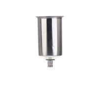 Saddgo Pistole a spruzzo Tazza in acciaio inox 1000 ml alimentazione aspirazione vernice spruzzatore bollitore lattina per casa, garage, industriale esterno