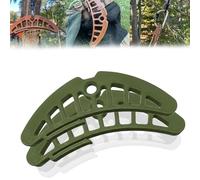 Saddle Hunting Bridge Spreader,Ergonomic Hip Pinch Eliminator & Tree Saddle Accessories,Lightweight Portable Gear for Comfort Relief,Comfortable Bridge System for Deer & Bow Hunters (2PCS-Green)