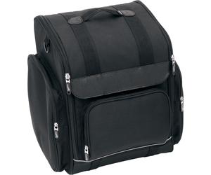 Saddlemen SSR1900, borsa per il sedile posteriore male Nero/Argento