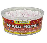 Sadex Brause Cuori Con Ciliegia Gusto E Zucchero di Mais 1000g