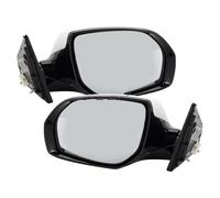 SADHADAH Rear Tail Light Lamp Per Hyundai Per Santa Per Fe Per MK3 DM 2015-2018 10 Spilli Specchietto Retrovisore Montaggio Base Trucco Bianco Potenza(1 paio)