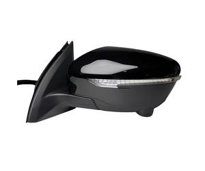 SADHADAH Rear Tail Light Lamp Per Nissan Per Qashqai 2016-2020 Per Rogue Per Sport 2017-2022 11 Pin Bianco Verniciabile Posteriore Gruppo Specchio Fotocamera(Left d)