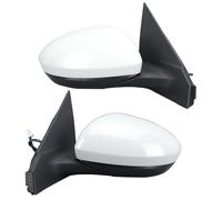 SADHADAH Rear Tail Light Lamp Per Nissan Per Sentra 2020 2021 2022 2023-2025 3 Spilli Specchietto Retrovisore Montaggio Bianco Manuale Pieghevole Lato Auto(1 paio)