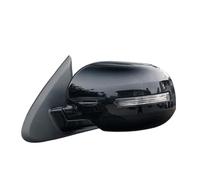 SADHADAH Rear Tail Light Lamp Per Outlander 2013 2014 2015 2016-2020 Specchio Retrovisore Luci Di Montaggio Riflettore Laterale Led Indicatori Direzione(Black-Left)