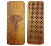 Sadhu Board - Tagliere in legno di mango, 100% fatto a mano, 3 misure: 10 mm, 12 mm e 15 mm, allevia la tensione, favorisce la circolazione sanguigna, disintossicante, aiuta con mal di testa, disturbi