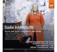 Sadie Harrison Sadie Harrison: Solos and Duos for Strings and Piano (CD) Album