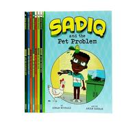 Sadiq Collection 8 Books Set (Sadiq and the Pet Problem, Sadiq and the Desert Star, The Fun Run, The Green Thumbs, The Explorers, Sadiq and the Bridge Builders, The Perfect Play & The Ramadan Gift)
