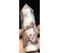 SaDity Bacchetta Rossa di Cristallo Naturale Punto rodonite da 95 g