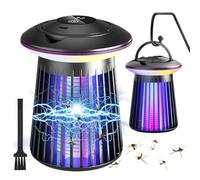 Sadodo Lanterna insetticida portatile, ricaricabile, antizanzare con luce UV, per interni ed esterni, lampada per il controllo degli insetti volanti, luce notturna a LED per bambini, colore RGB che