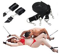 SADOMASO sexy intimo costrittivo bondage corde Manette Caviglie letto cinghie