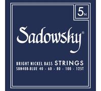 Sadowsky Blue Label 040-125 - Set di corde per basso, in nichel, taperwound, 5 corde