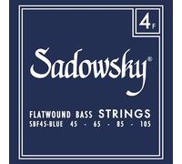 Sadowsky Blue Label 045-105 - Set di 4 corde per basso, in acciaio INOX
