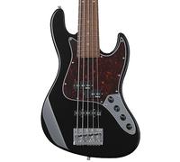 Sadowsky MetroExpress 21-Fret Hybrid P/J Bass, Morado Fingerboard, 5 corde - Solid Black High Polish