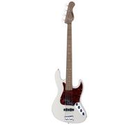 Sadowsky MetroExpress 21-Fret Hybrid P/J Bass, Roasted Maple Fingerboard, 4 corde - Solid Olympic White High Polish