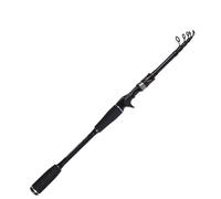 SADPRKR Asta telescopica da strada portatile a sezione corta restringimento in carbonio Shakeout Solid Rod Maniglia antiscivolo Gambo dritto a lungo raggio Lancio Canna da pesca M Regolazione