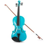 SADPRKR Borsa per principianti per violino con colonna sonora fatta a mano, con arco, corde di ricambio, colofonia e ponte