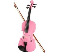 SADPRKR Borsa per principianti per violino con colonna sonora fatta a mano, con arco, corde di ricambio, colofonia e ponte