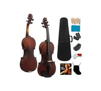 SADPRKR Professionale violino acústico conjunto com caso, cordas do arco, ombro resto, Tuner peças, violino instrumento