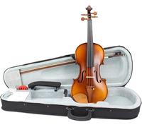 SADPRKR Set completo di accessori per violino acustico in acero a strisce fatto a mano, set di violino per studenti