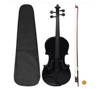 SADPRKR Set di violino in legno naturale, adatto per principianti e studenti, con scatola, arco e corde