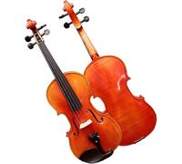 SADPRKR Studente violino Principianti Abete Violino Modello Acero Indietro E Pannello Laterale Violino Strumento Set Violino Adulto violino