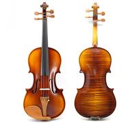 SADPRKR violino con motivo pelle di tigre, accessori in legno di giuggiola, tastiera in ebano, violino