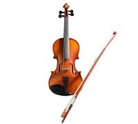 SADPRKR Violino da pratica per bambini e adulti negli esami di valutazione, violino in legno massello modellato per bambini e adulti