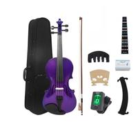 SADPRKR violino de madeira maciça com acessórios caso, instrumentos de cordas profissionais, violino para a prática