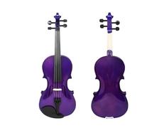 SADPRKR violino de madeira maciça com acessórios caso, instrumentos de cordas profissionais, violino para a prática
