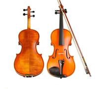 SADPRKR Violino per adulti con motivo opaco dipinto a mano violino appeso anelli di legno violino strumento musicale