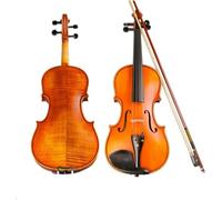 SADPRKR Violino per adulti con motivo opaco dipinto a mano violino appeso anelli di legno violino strumento musicale
