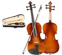 SADPRKR Violino per bambini principianti, custodia per violino con copertina rigida, arco e colofonia, regalo di Natale e Capodanno per violino per bambini