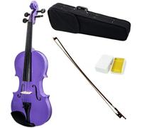 SADPRKR Violino per principianti, violino originale per giovani studenti, principianti di violino con kit introduzione violino set duro