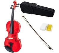 SADPRKR Violino per principianti, violino originale per giovani studenti, principianti di violino con kit introduzione violino set duro