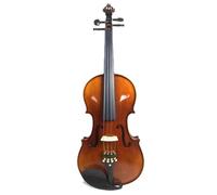 SADPRKR Violino puro fatto a mano con motivo a tigre intagliato ibisco violino