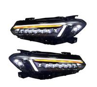 SADQRG Auto Paralume Trasparente Per Civic 2023 11th Fari A Led Faro Lente Del Proiettore Segnale Dinamico Drl Testa Della Lampada Fascio Accessori