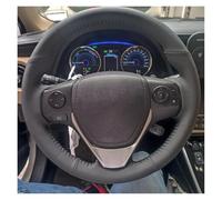 SADQRG Coprivolante Copertura del Volante dell'automobile per Toyota 2013-2018 per Corolla 2014-2019 per Corolla iM (US) 2017-2018(Green Thread)