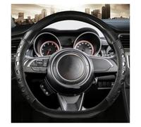 SADQRG Coprivolante Copertura Volante dell'automobile Fibra Carbonio per Toyota per RAV4 2013-2019 per Corolla 2013-2017 per Scion iM 2016(Nero)